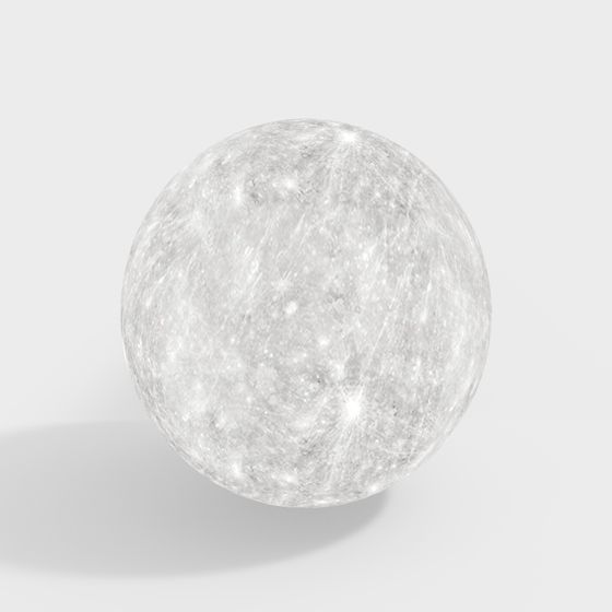 Lunar Surface 3D Model