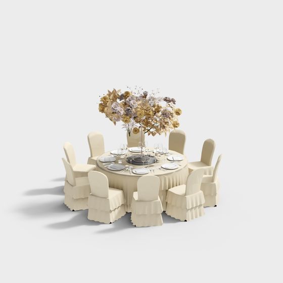 Tavoli da pranzo per matrimoni