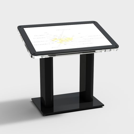 Touchscreen Display Stand 3D Model