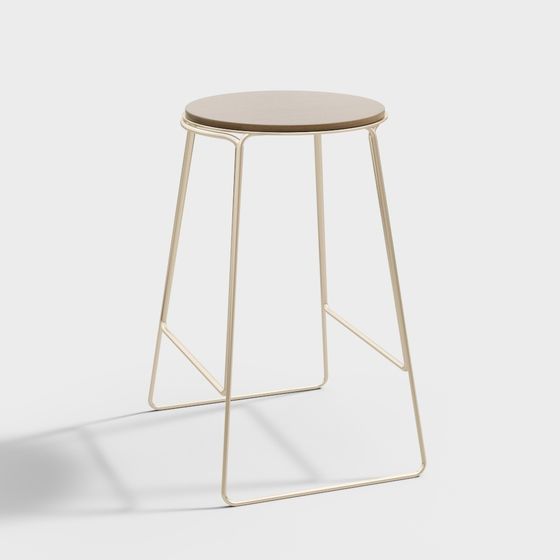 เก้าอี้บาร์แบบไม่มีพนักพิงสมัยใหม่