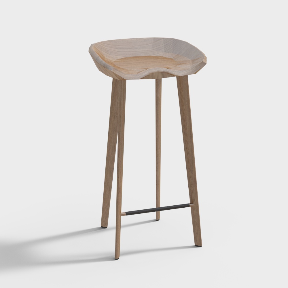 Taburete alto nórdico