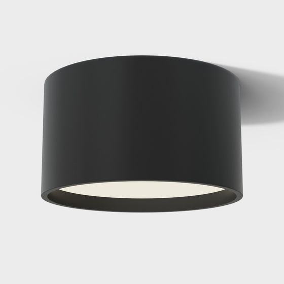 Elegant Cylinder Lamp 3D Model