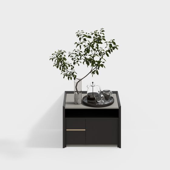 Urban Oasis Side Table 3D model