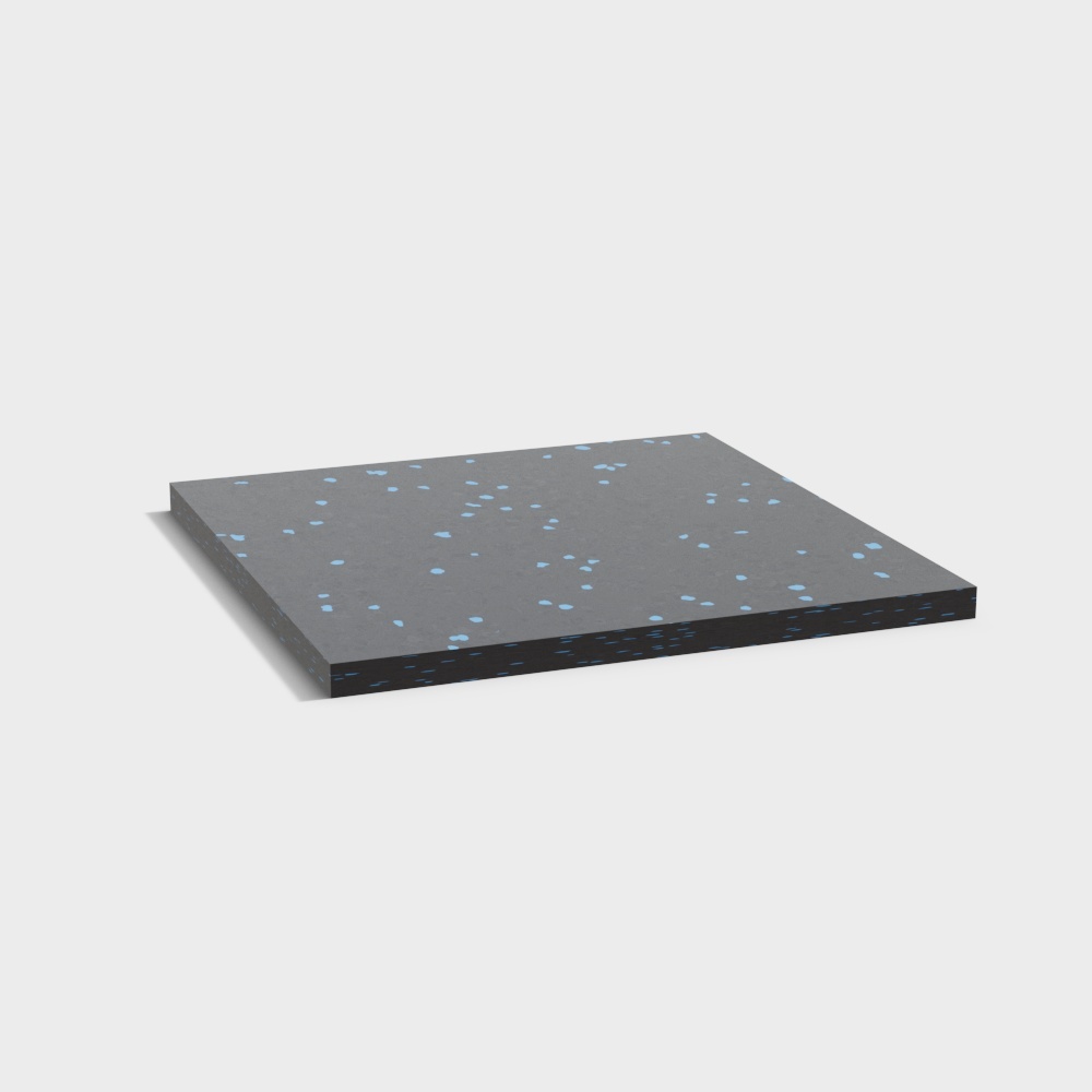 Rubber floor mat