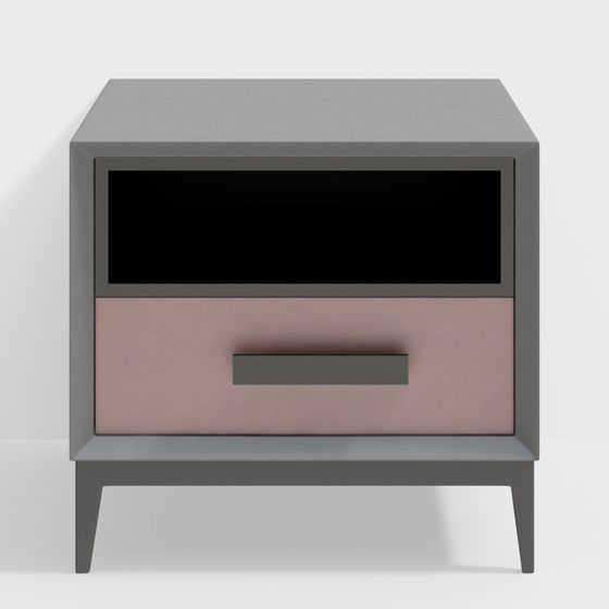 Stylish 3D Nightstand Model for Modern Interiors
