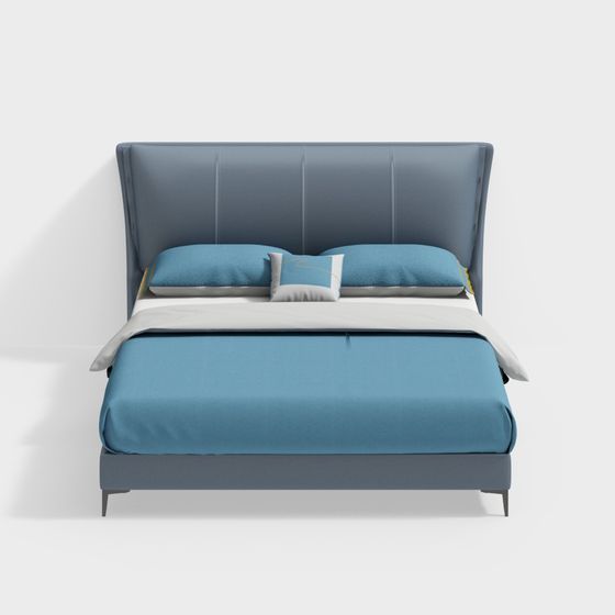 Urban Comfort 3D model Bed Design