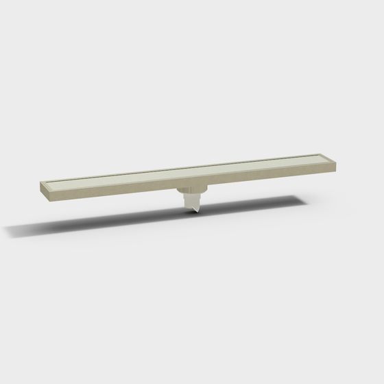 Minimalist Teeter-Totter 3D model for Creative Spaces