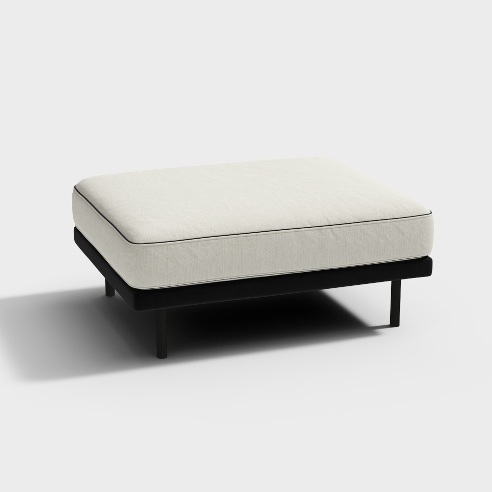 Youjiamiao is paired with postmodern Italian minimalist light luxury leather technology cloth chaise longue 141789458