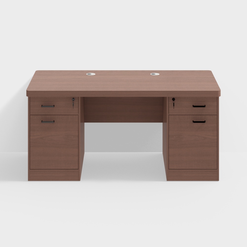 Chinese style-TS16C-Office furniture staff desk desk combination workstation single 2-person 4-person
