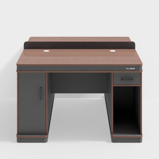 Meuble de bureau de style chinois-TS08G-bureau du personnel bureau de bureau combiné poste de travail simple 2 personnes 4 personnes