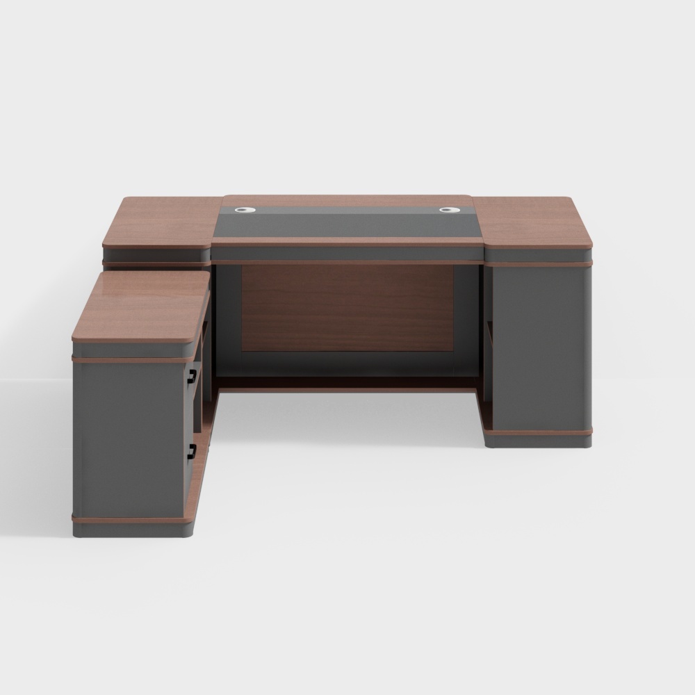 中国風-TS01F-オフィス家具 新社長デスク マネージャーデスク スーパーバイザーデスク エグゼクティブデスク 中デスク 小型デスク