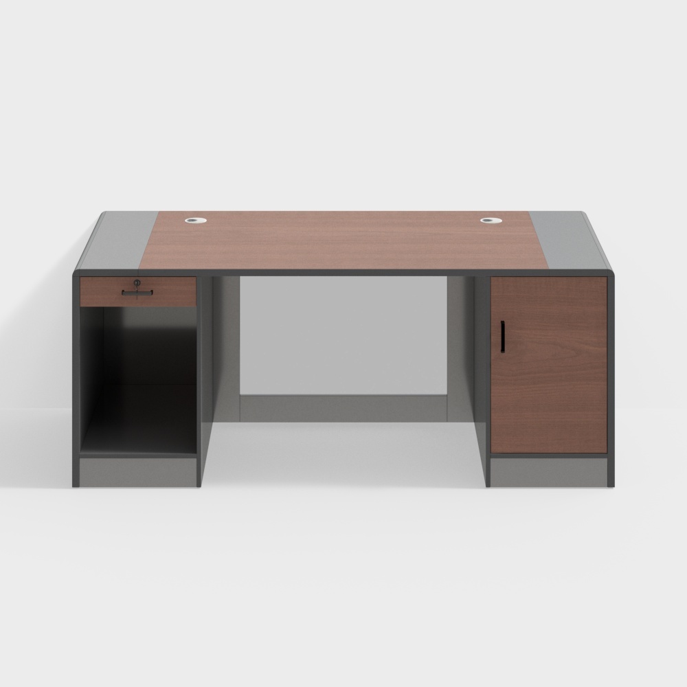 Chinese style-TS09D-Office furniture staff desk desk combination work station single 2 persons 4 persons