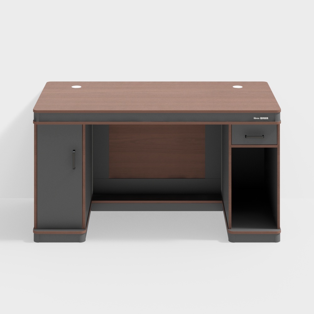 Chinese style-TS08B-Office furniture staff desk desk combination workstation single 2-person 4-person