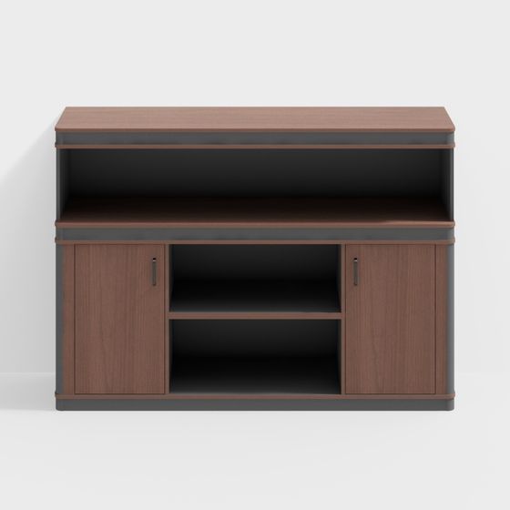 Modern Minimalist TV Cabinet 3D model