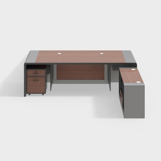 Urban Workspace Desk 3D model