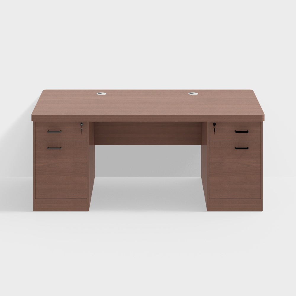 Chinese style-TS16D-Office furniture staff desk desk combination workstation single 2-person 4-person