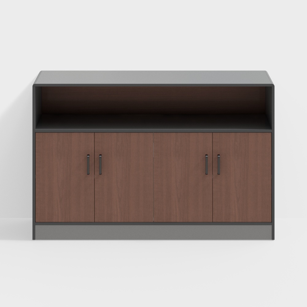 Chinese style-TS04E-office furniture file cabinet bookcase storage cabinet background cabinet file cabinet decorative cabinet partition cabinet