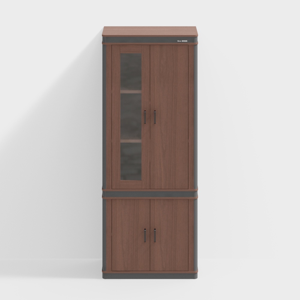 Chinese style-TS02A-office furniture file cabinet bookcase storage cabinet background cabinet file cabinet decorative cabinet partition cabinet