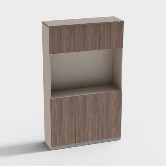 Meubles de bureau modernes et simples-ZM23B-Armoires de rangement de bibliothèques de classeurs en arrière-plan