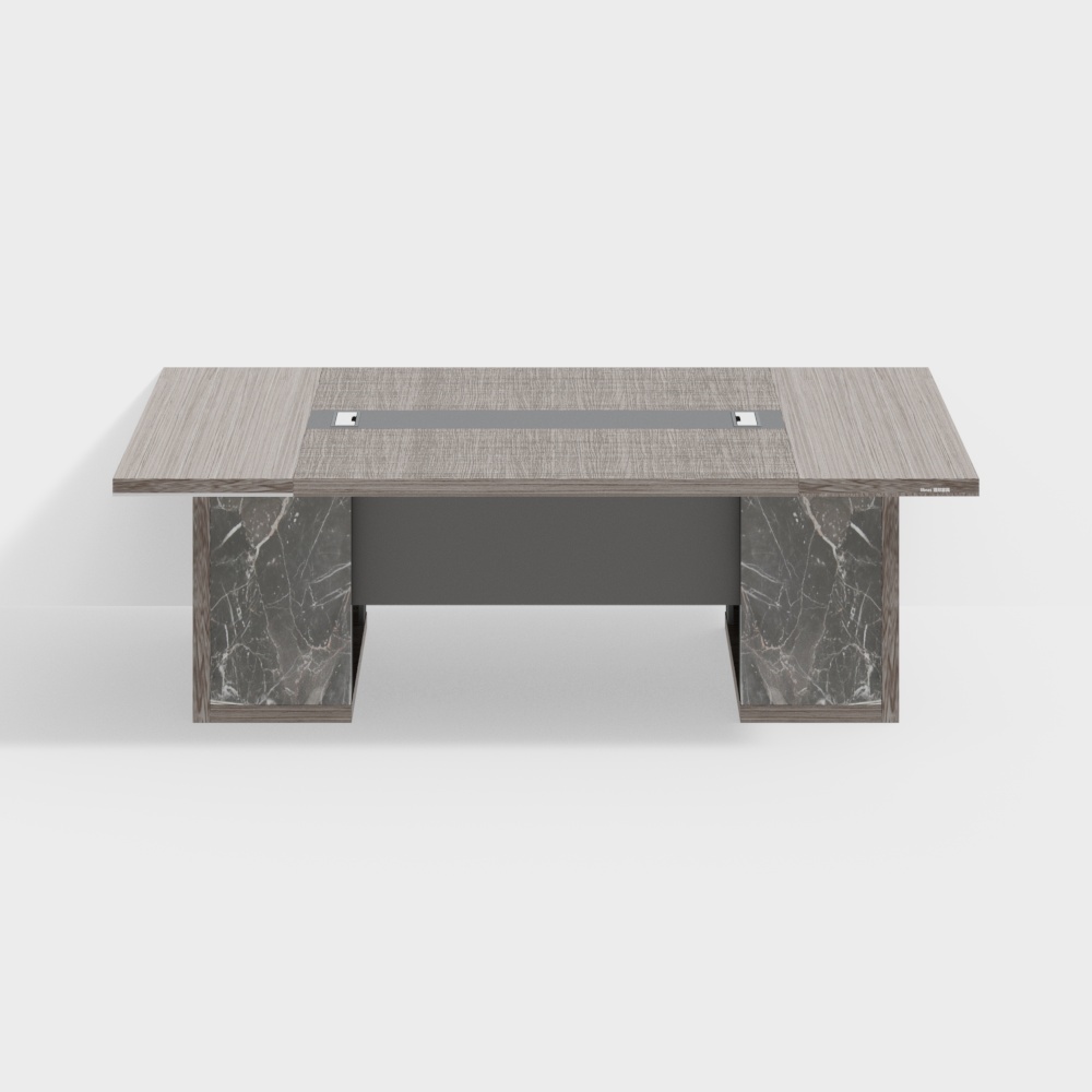 Mobilier de bureau moderne et simple-ZM33-Pieds en acier de mobilier de bureau table de conférence table de négociation table d'entraînement table de réception