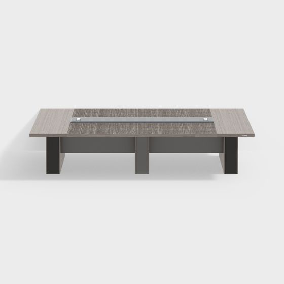 Modern Minimalist Conference Table 3D model