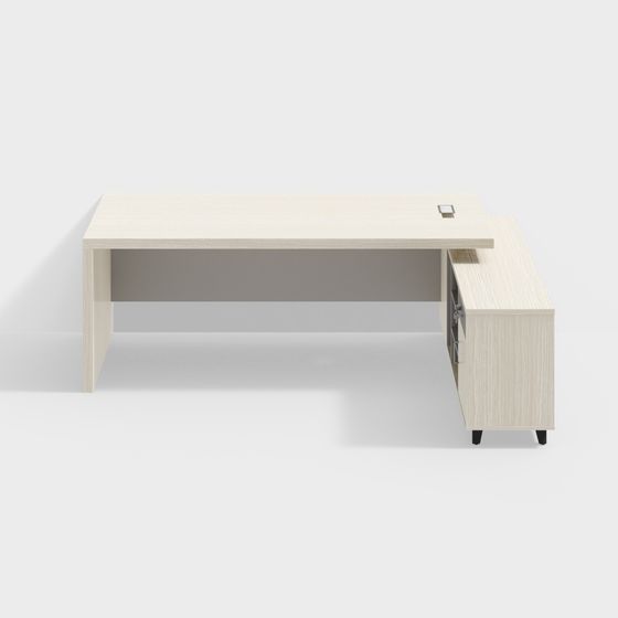 Meubles de bureau modernes et simples-ZM19A-Nouveau style de bureau de patron, bureau de président, bureau de manager, bureau de superviseur, bureau exécutif, bureau intermédiaire, petit bureau