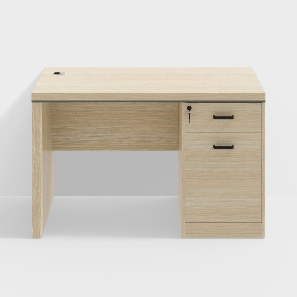 Bàn làm việc nhân viên văn phòng đơn giản hiện đại-ZM51A bàn kết hợp cho 2-4 người