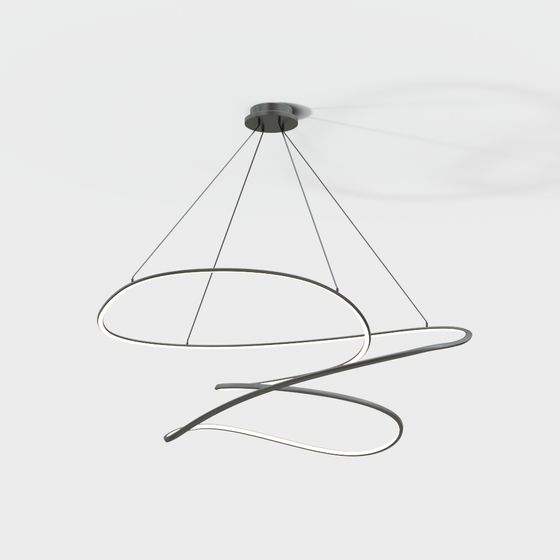 現代吊燈線性設計