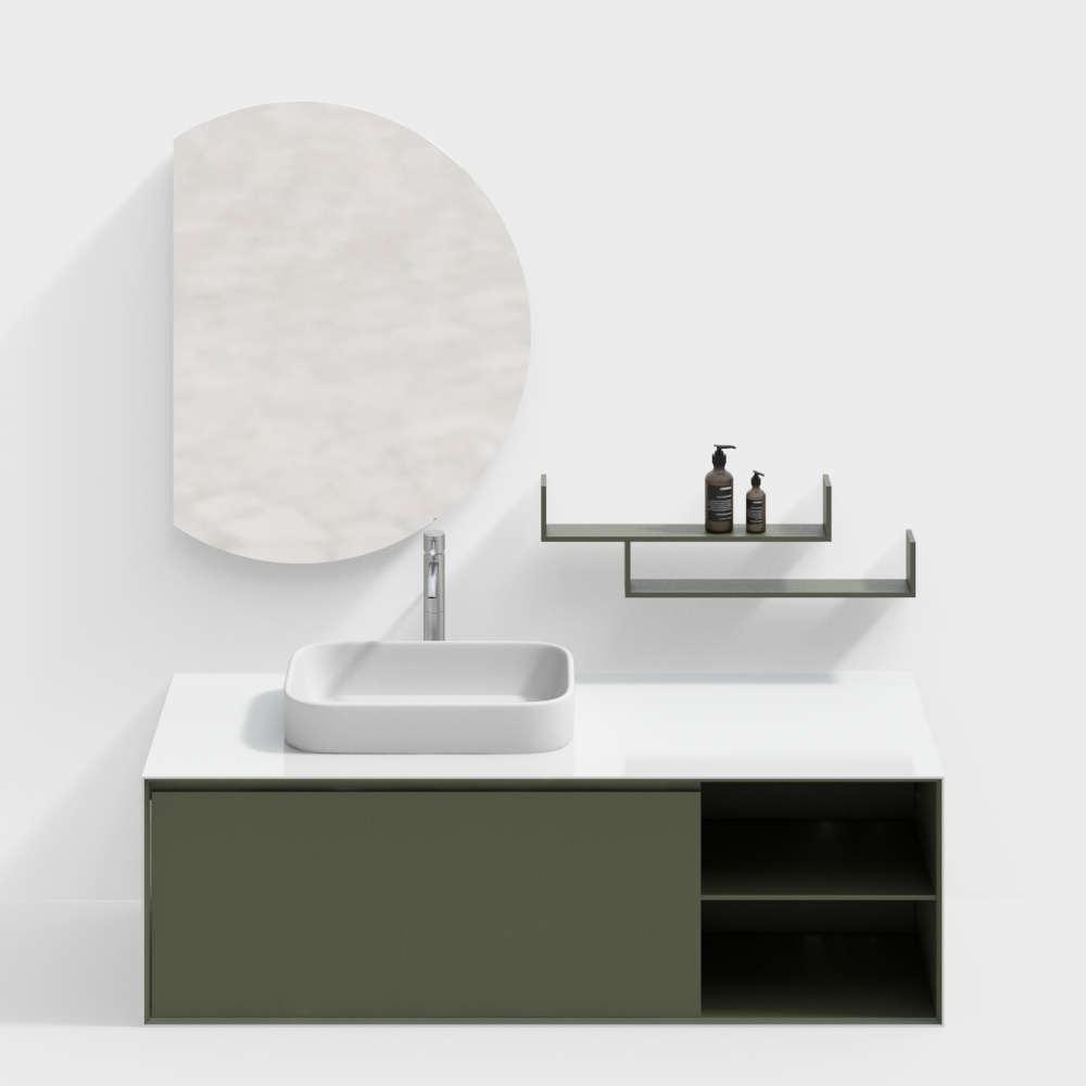 Meuble de salle de bain moderne