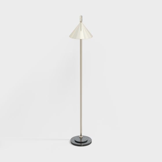 Elegant Floor Lamp 3D model
