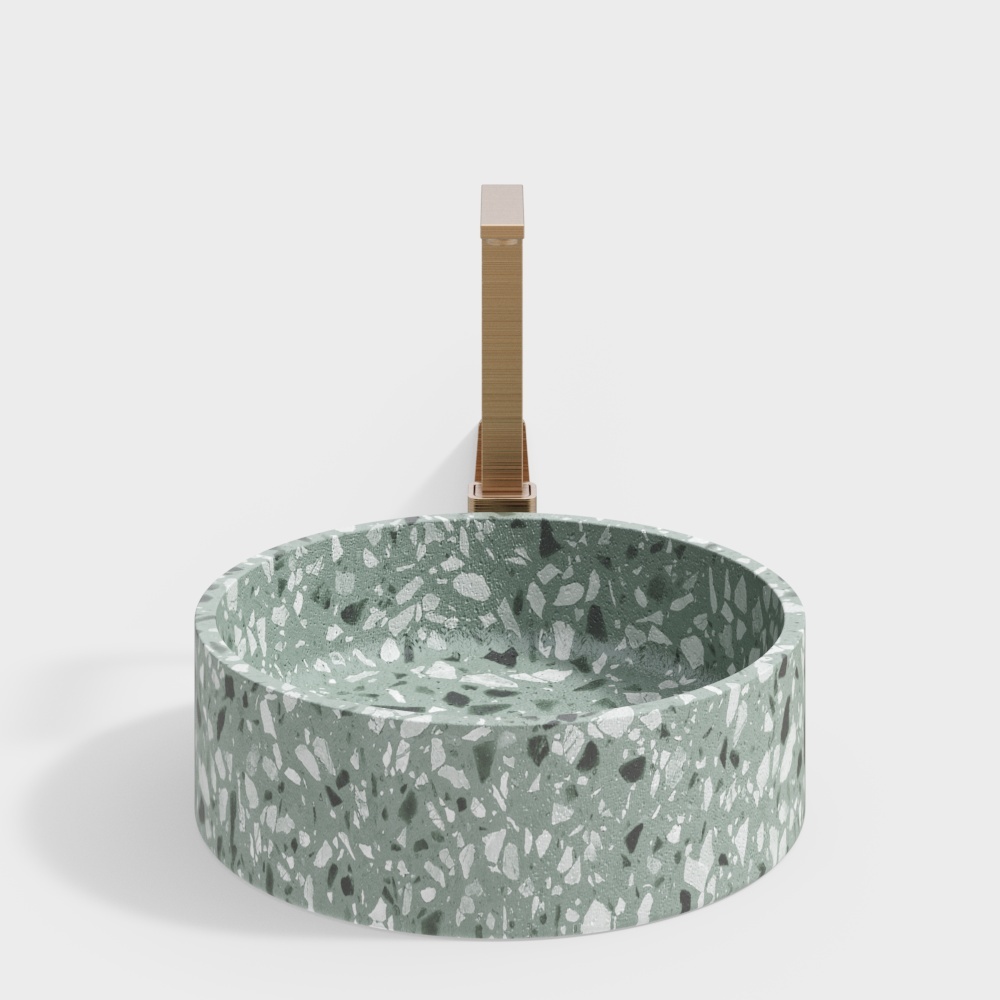 Nórdico lavabo cian