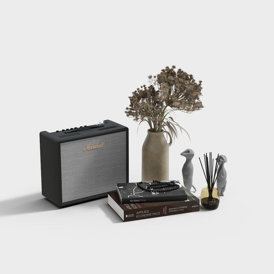 Unique Low-Poly Decorative 3D Model