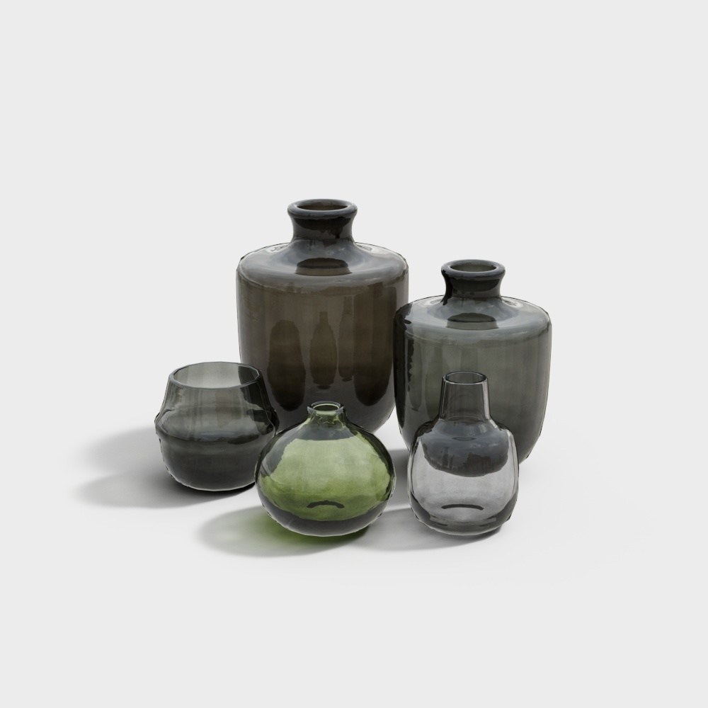 Modern vase ornaments