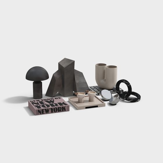 Minimalist and Elegant 3D Model Collection