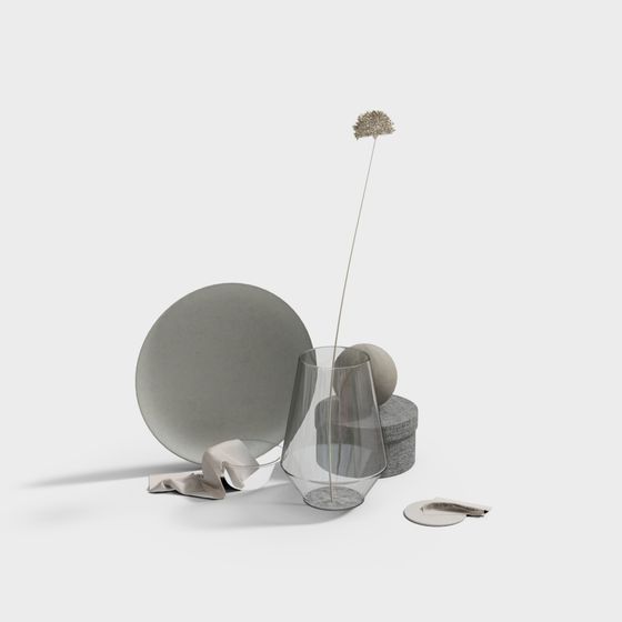 Minimalist Still Life 3D model