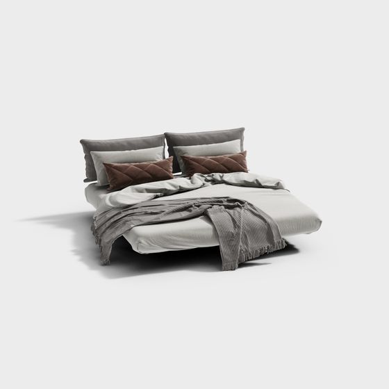 Literie de chambre française de luxe lumineux