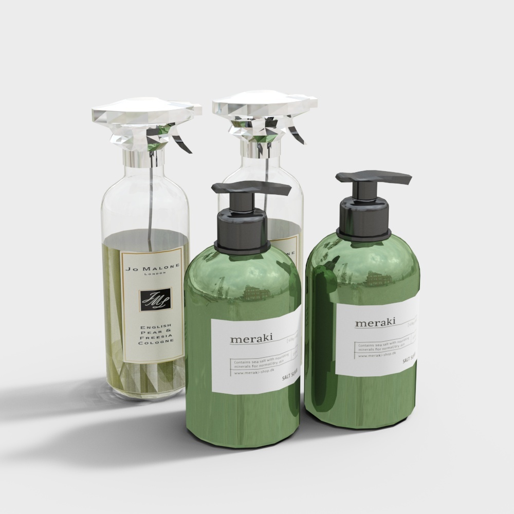 The essence of modern toiletries