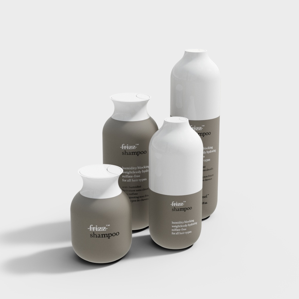 Gel douche de toilette moderne