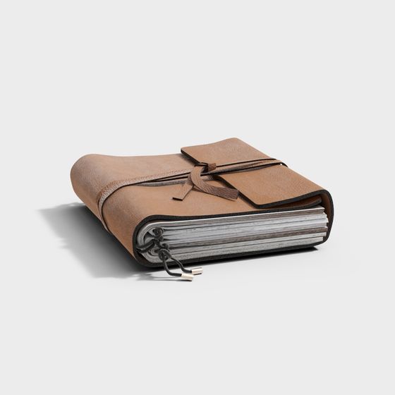 Vintage Journal 3D model