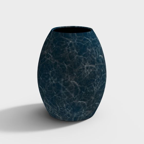 Low Poly Artistic Vase 3D model