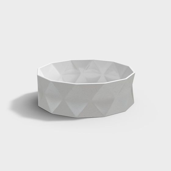 Geometric Planter Bowl 3D model
