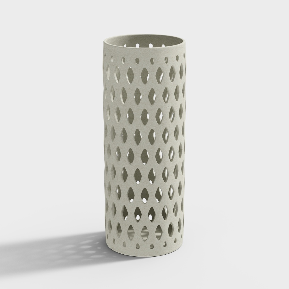 Hollow Column 3D model with Unique Design