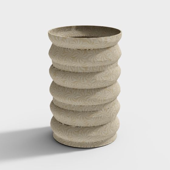 Spiral Woven Vase 3D model