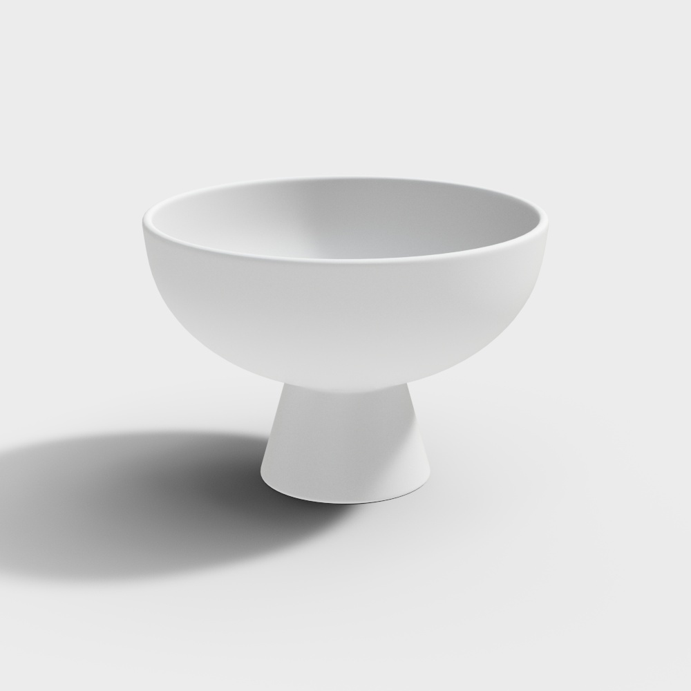 Moderne weiße Keramikwaren