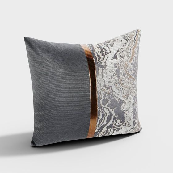 Urban Luxury Pillow 3D Model