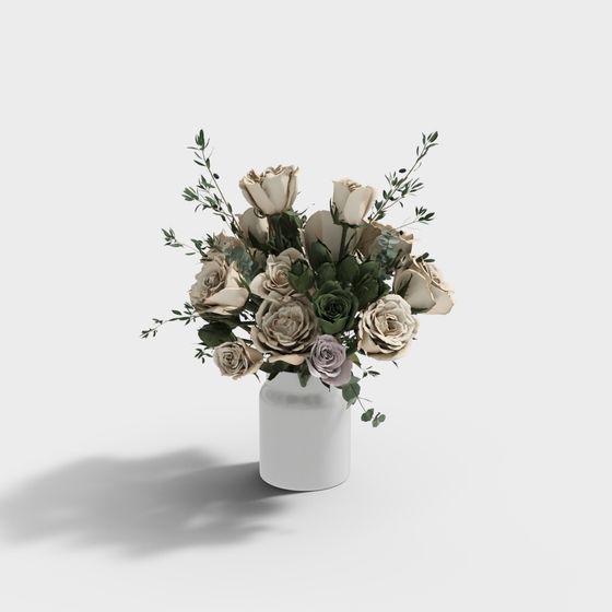 Elegant Bouquet 3D model