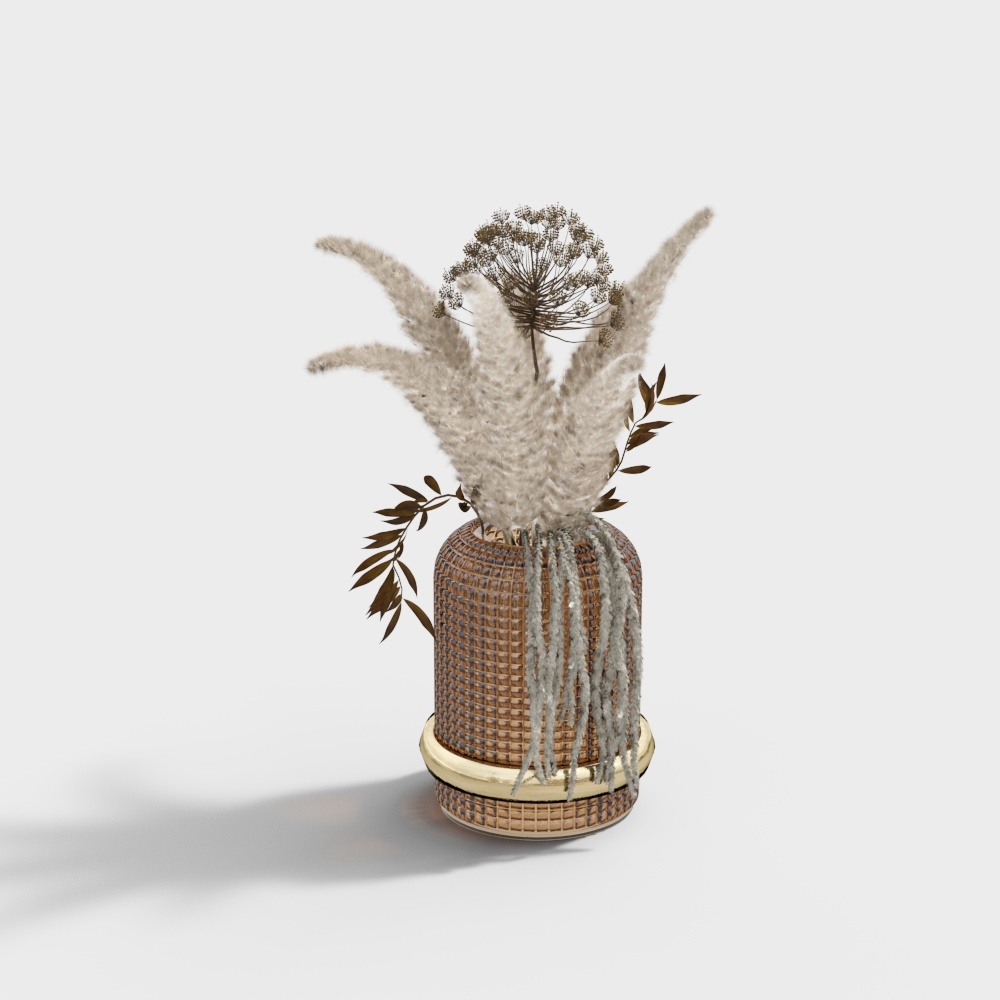 Art moderne du vase de fleurs