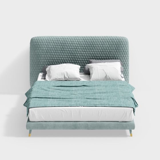 Urban Comfort Bed 3D model