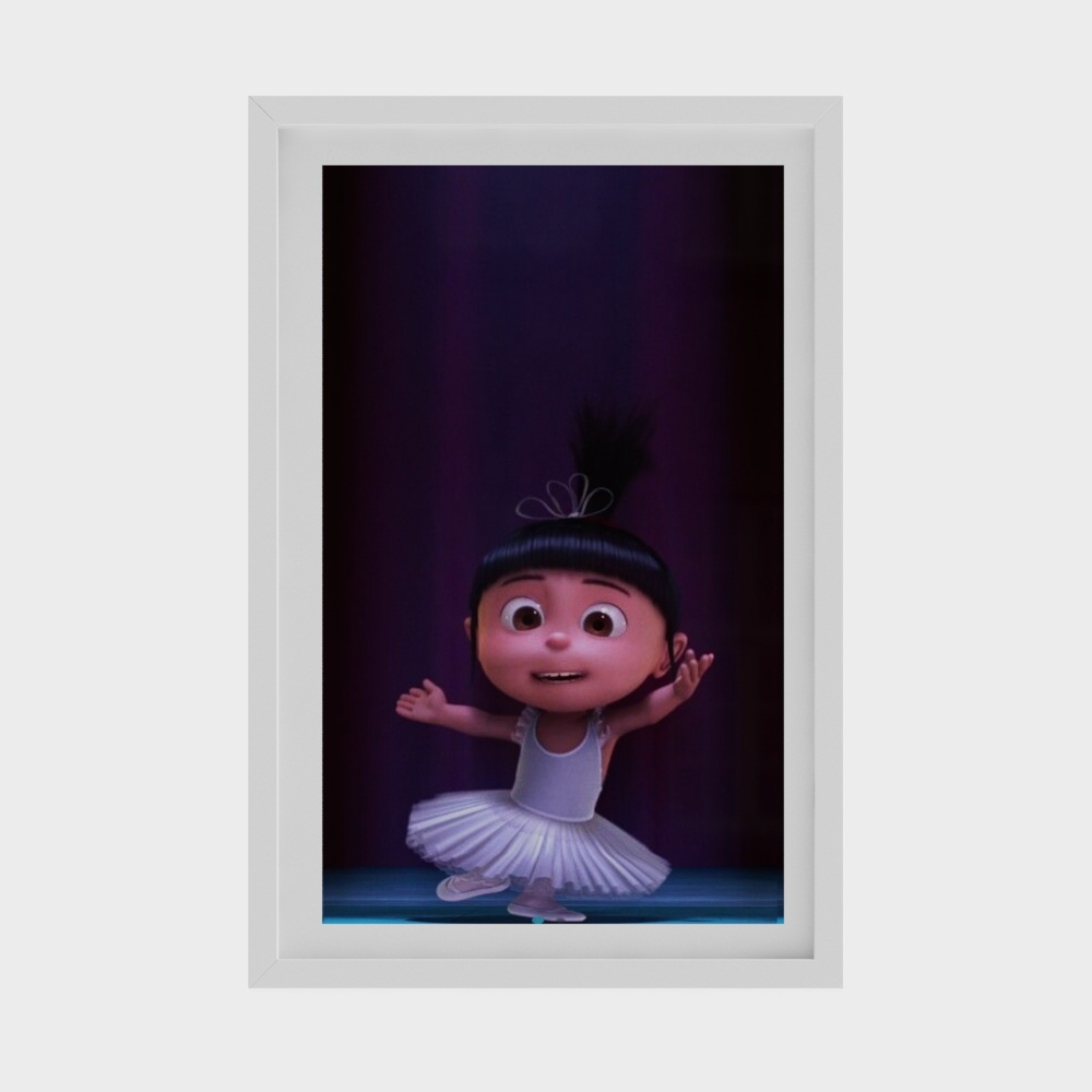 Vibrant Little Ballerina 3D Model