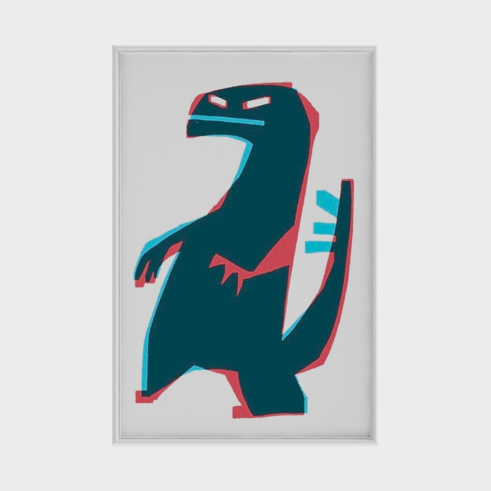 Vibrant Giga Beast 3D Model